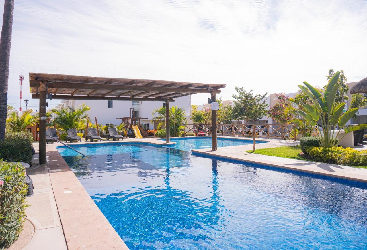 Casa En Privada Frente A La Playa Con Alberca! Villa Mazatlan Exterior photo